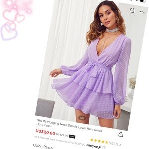 SHEIN | Swiss Dot Dress | NWOT